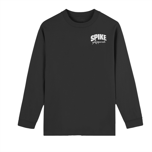 Unisex Crew Neck 270g Heavyweight 100% Cotton Drop Shoulder Long Sleeve Shirt